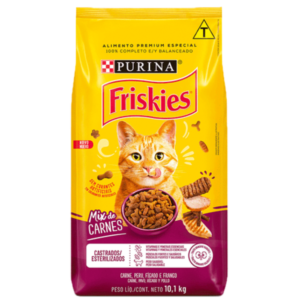 Ração Friskies Gatos Castrados Mix de Carnes