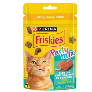 Petisco Friskies Party Mix Gato Adulto 80g