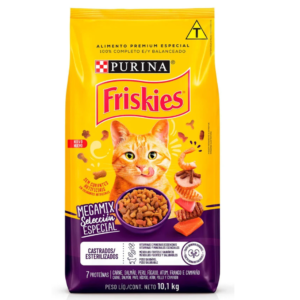 Ração Friskies Gatos Castrados Megamix