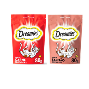 Petisco de Gato Dreamies Sabores 80g