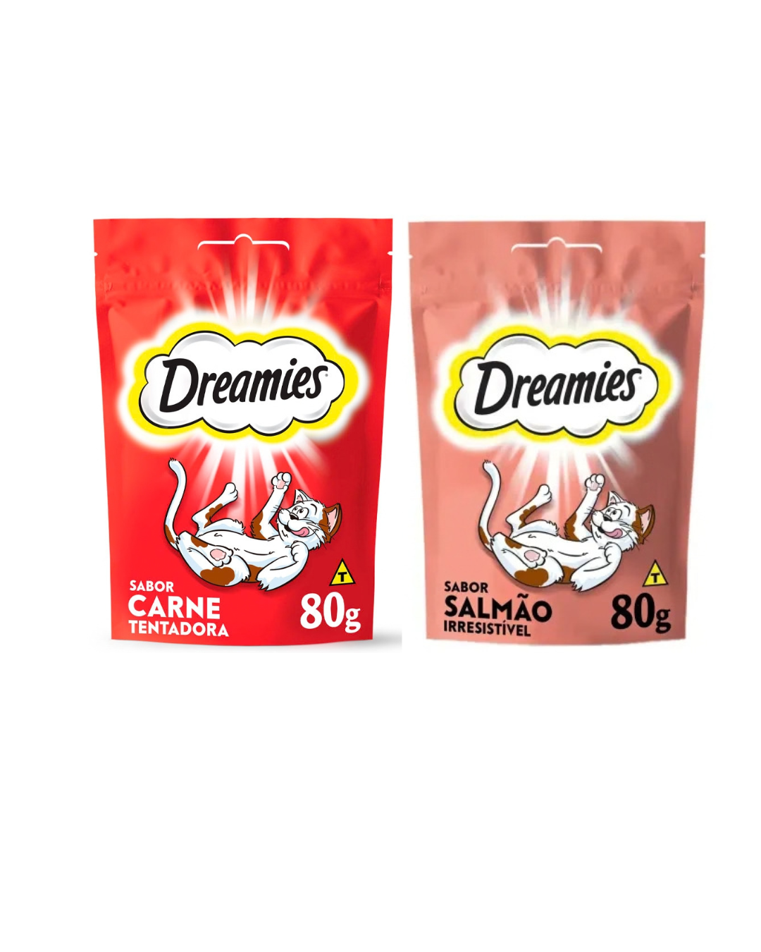 Petisco de Gato Dreamies Sabores 80g