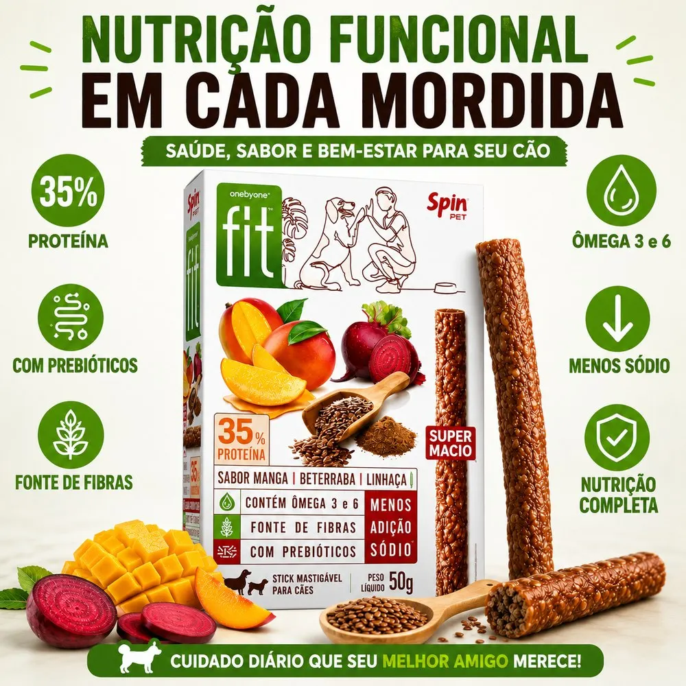 Petisco Spin Pet Stick Fit Gourmet para Cães - Imagem 2