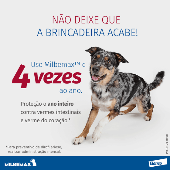 Vermífugo Milbemax C Cães 5 a 25kg - Caixa c/2 comprimidos - Imagem 3