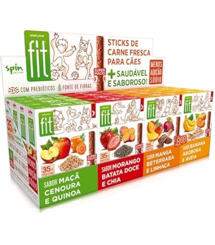 Petisco Spin Pet Stick Fit Gourmet para Cães