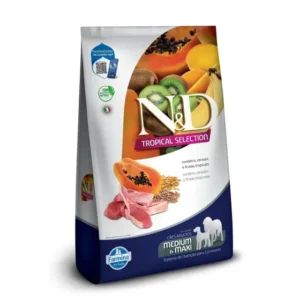 Ração N&D Tropical Selection Cães Adultos Raças Médias e Grandes Cordeiro 10kg