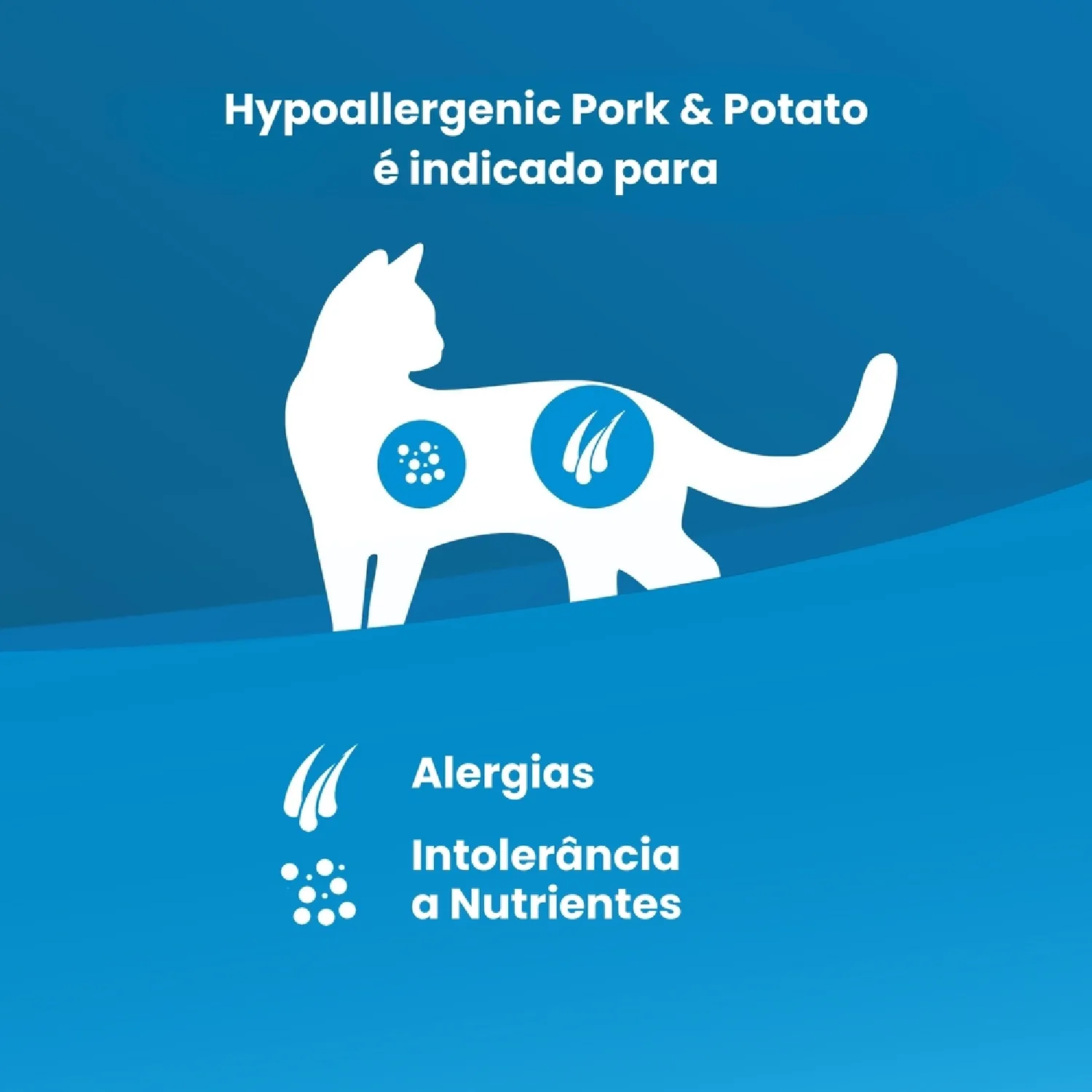 Ração Úmida Vet Life Hypoallergenic Gatos Adultos Pork & Potato 85g - Imagem 3