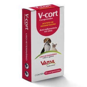 V-Cort - Anti-Inflamatório para Cães e Gatos